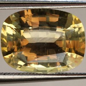 Natural unheated yellow sapphire
